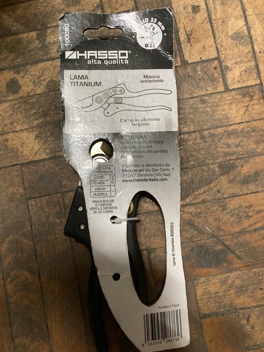 Foarfec Vie Hasso Italia cu Lama de Titan