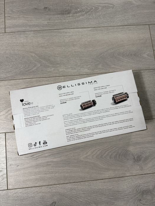 Bellissima Perie Electrică cu Aer & Cap Rotativ