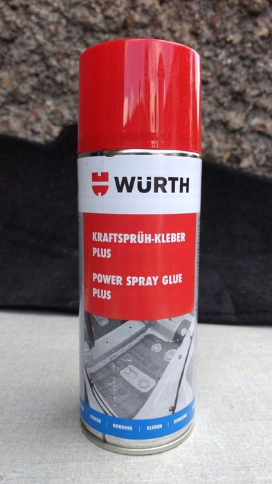 Високоякостно контактно лепило за тапицерия текстил и кожа Würth