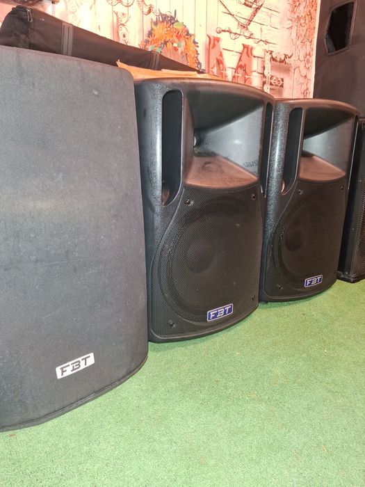 Boxe FBT maxx 60 in stare perfecta + huse  3850 lei bucata!