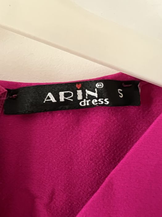 Елегантен официален гащеризон в цвят фуксия. - С/М