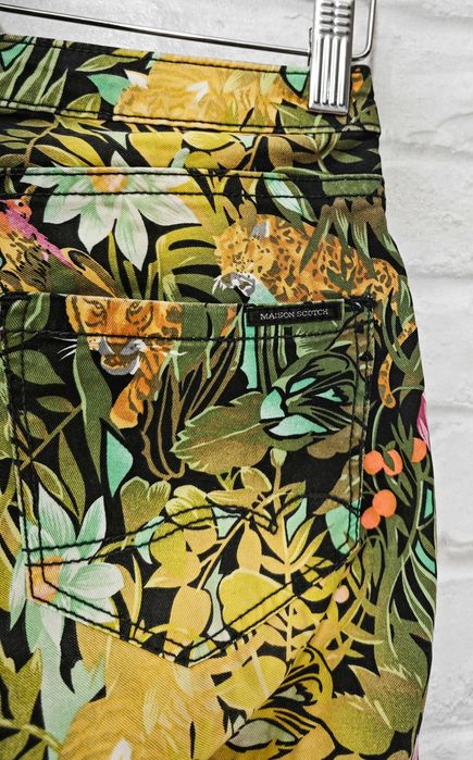 Maison Scotch Флорални дамски дънки / панталон  размер 26