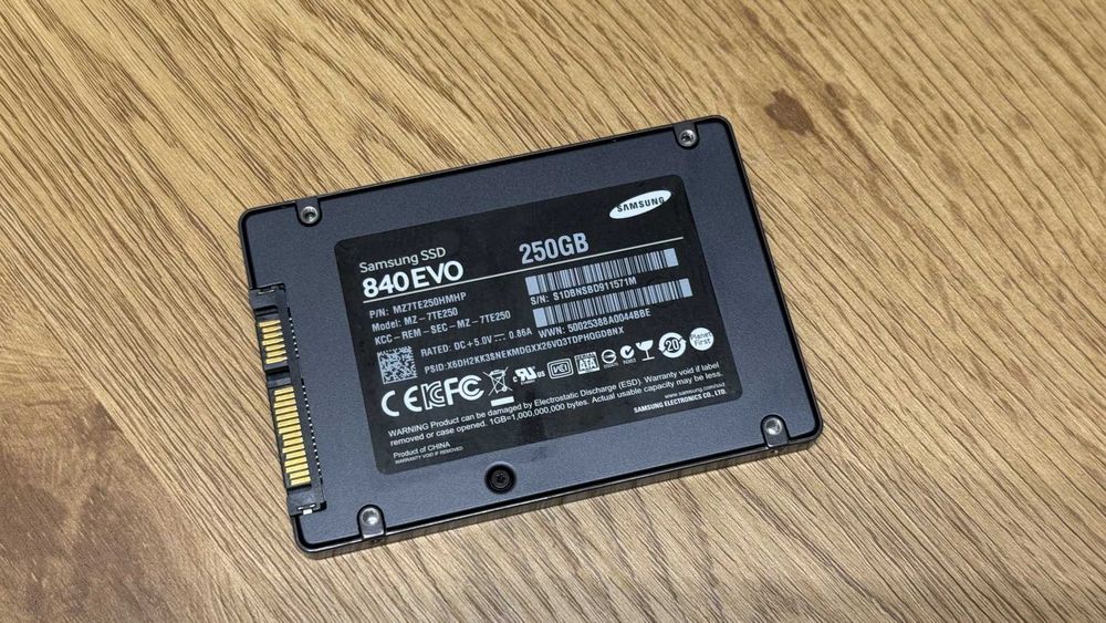 Samsung 840 EVO 256GB SATA SSD