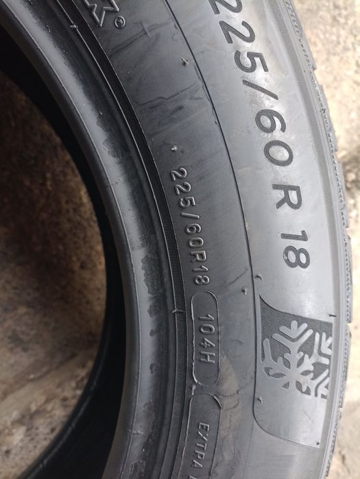 2 anvelope RunFlat de iarna Michelin 225/60 R18 dot 4219