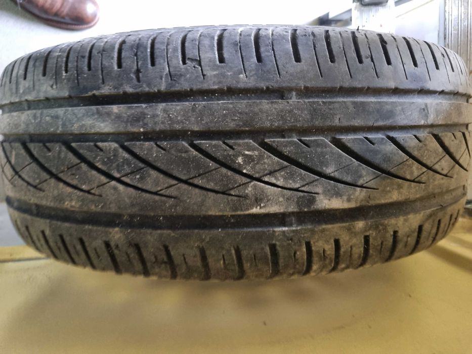 Продавам лятна гума с джанта, 205/55/16 Н91, беше на фолксваген