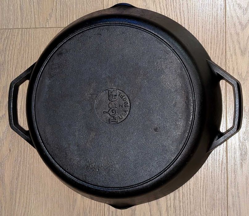 Чугунен грил тиган с две къси дръжки LODGE