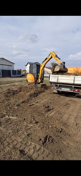 Bobcat si Mini excavator  inchiriez