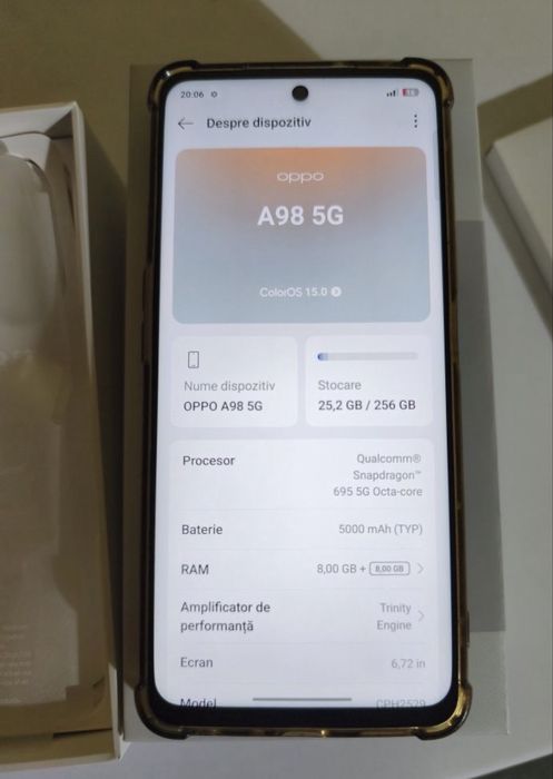 Oppo a98 256Gb 8GbRam