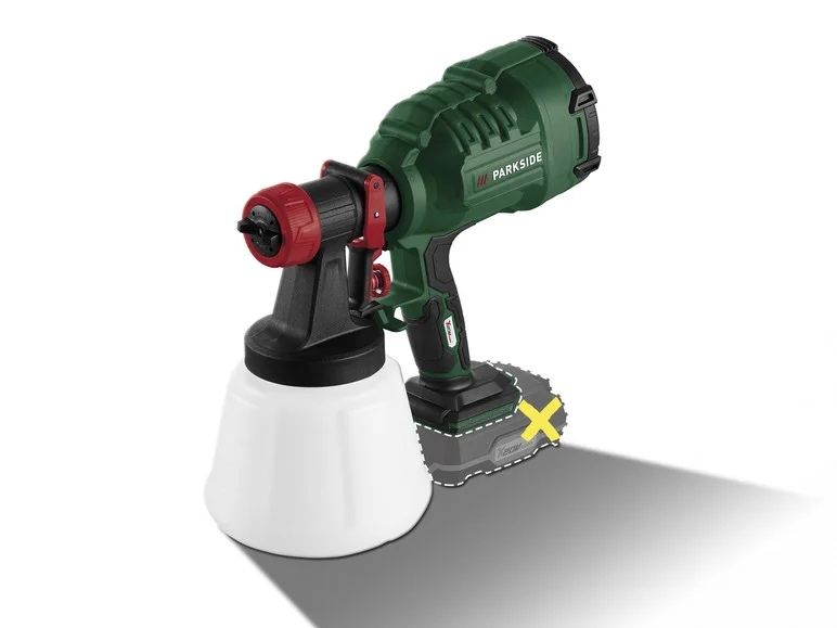 Нов Акумулаторен Пистолет за Боя Parkside 20V.