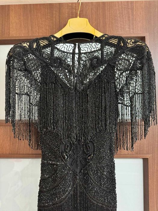 Rochie lunga din margele, lunga si eleganta (marimea 34-36)