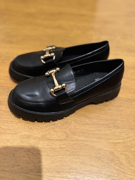 Mocasini Stephan Paris din piele naturală, eleganți, mărimea 39