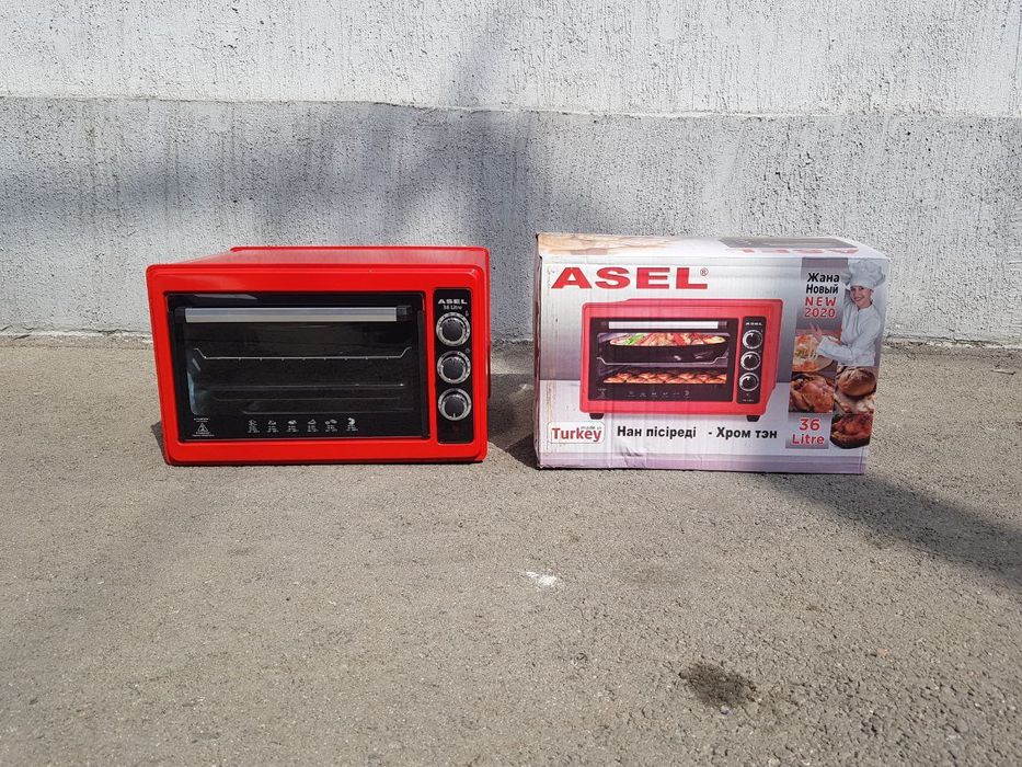 Электрический духовка. Асель печь