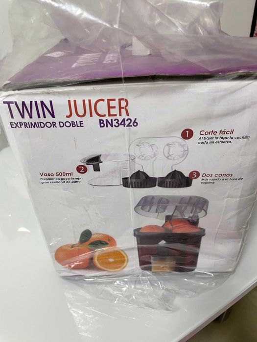 twin juicer storcator fruce automat- NOU- SIGILAT