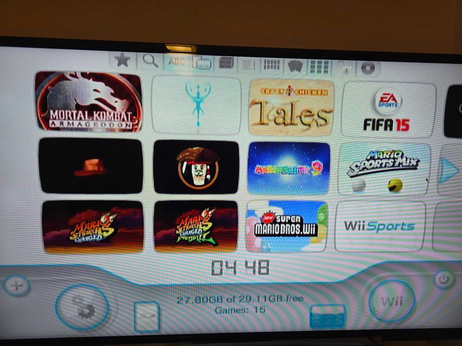 Пълен комплект HDMI Wii +  20 игри и аксесоари