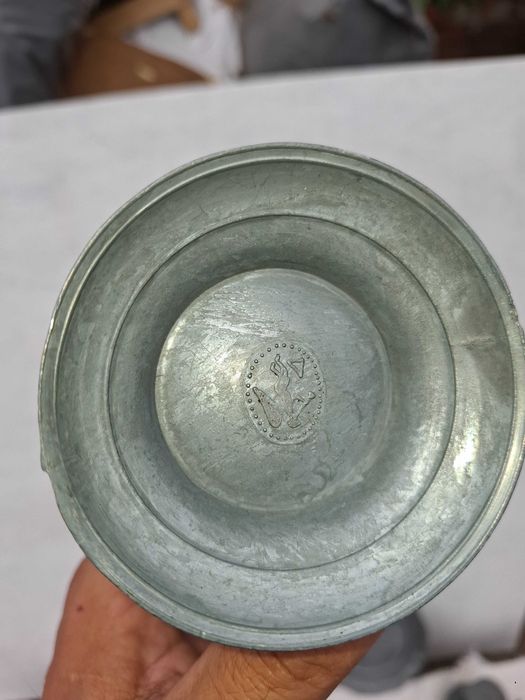 Винтидж лот от качествен калай (Pewter/Zinn) – Royal Holland, Engelszinn, маркирани