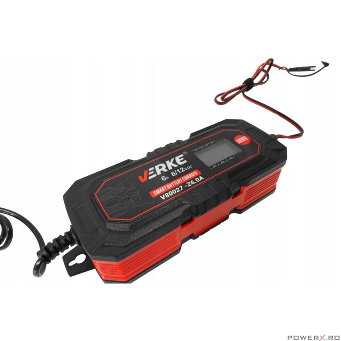 Redresor cu microprocesor, 6/12V Z6.0A, Verke