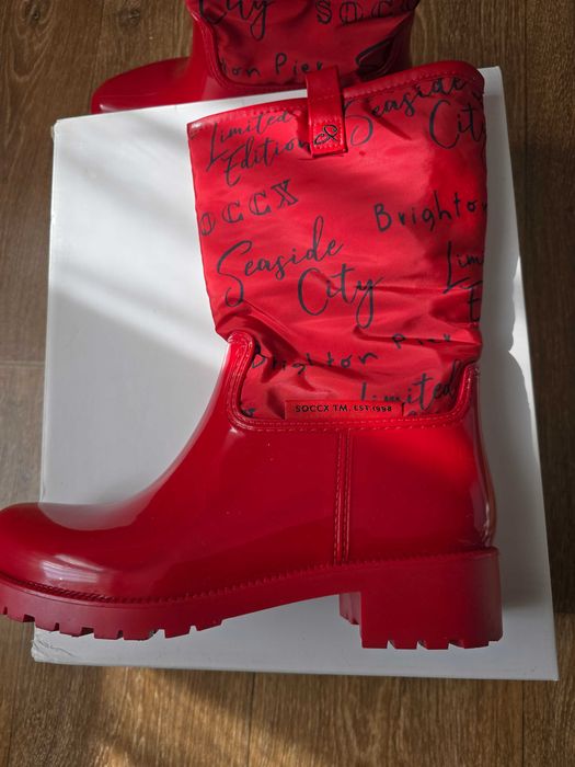 Дамски ботуши Soccx гумени