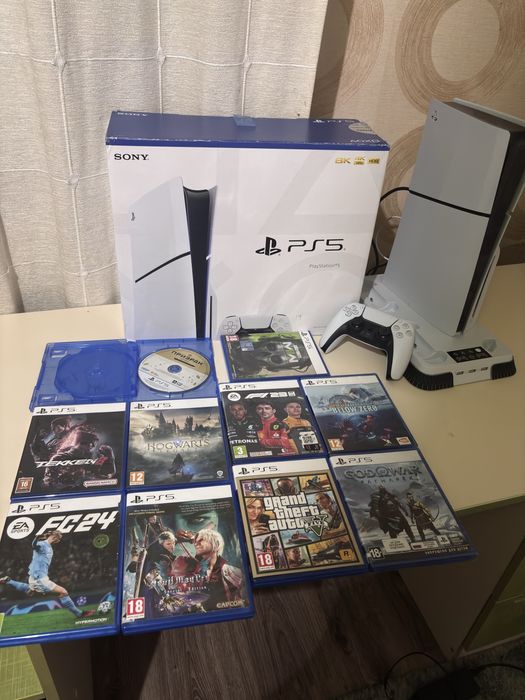 Продам Playstation 5 slim с дисководом PS5 slim с дисководом пс 5