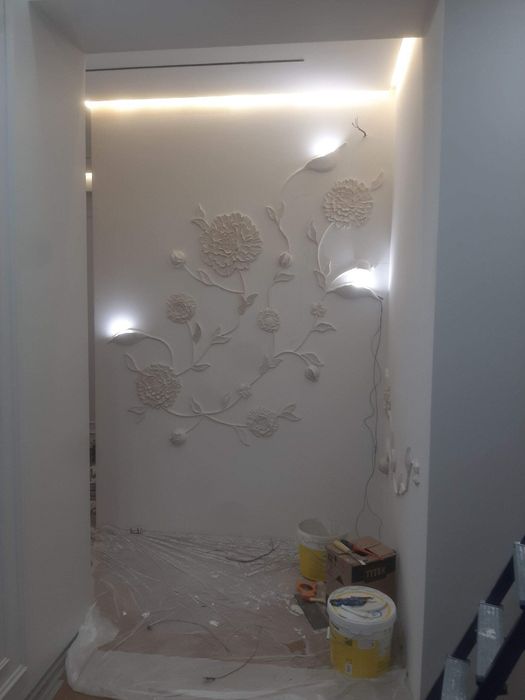 Амистрон кафел наливной пол ишлари