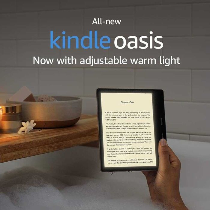 Kindle Oasis | Ecran 7 inchi | Rezistent la apă | Stare excelentă