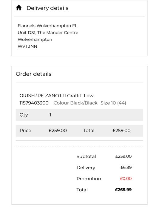 Giuseppe Zanotti Grafitti Low