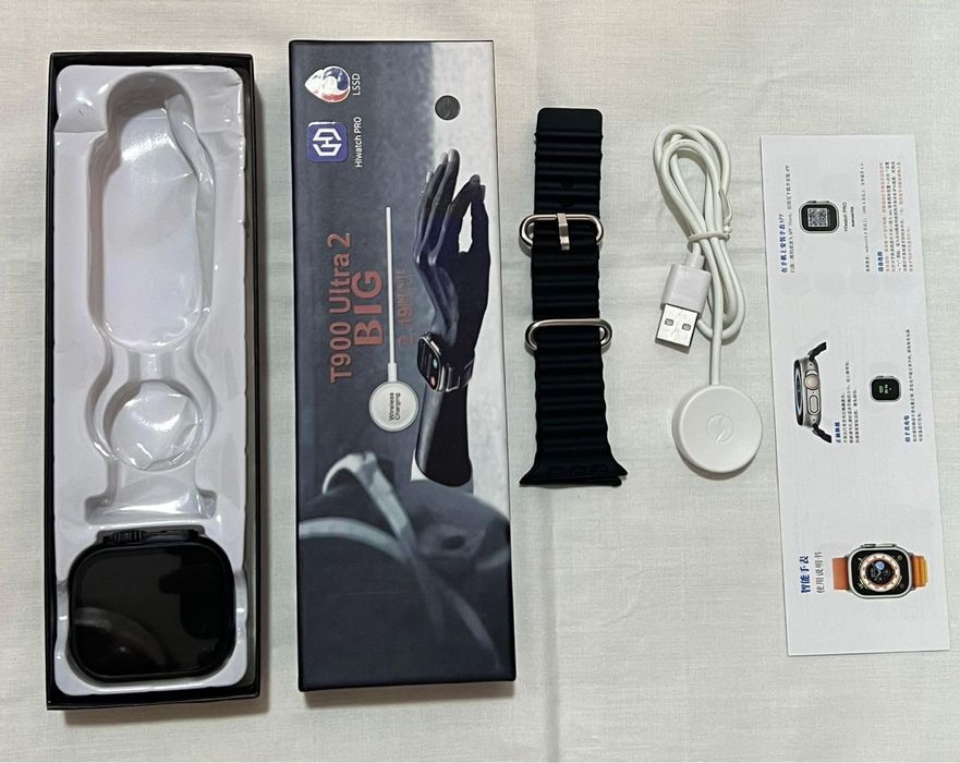 Smartwatch t900 ultra smart watch смарт часовник apple iwatch