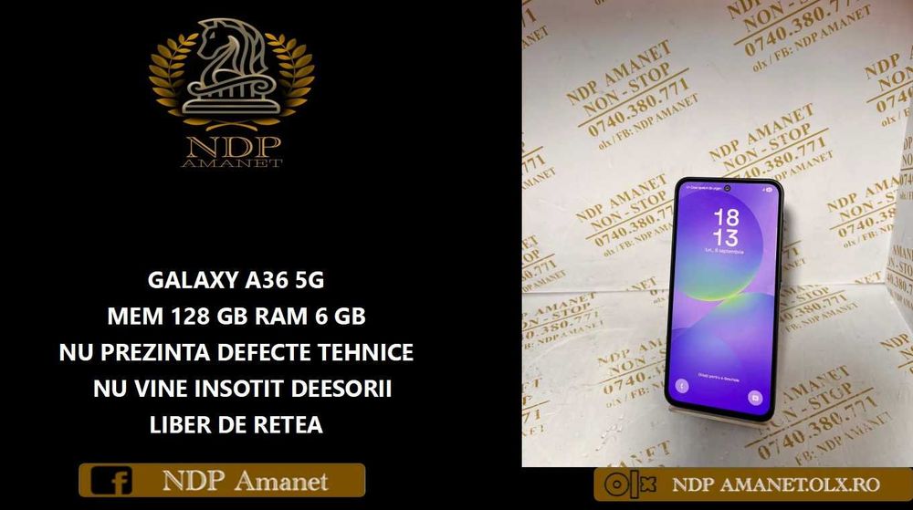 NDP Amanet Calea Mosilor 298 SAMSUNG GALAXY A36 5G (57641)