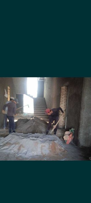 Штукатурка под маяк Стяжка