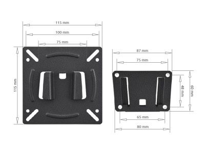 Маленький кронштейн настенные крепления