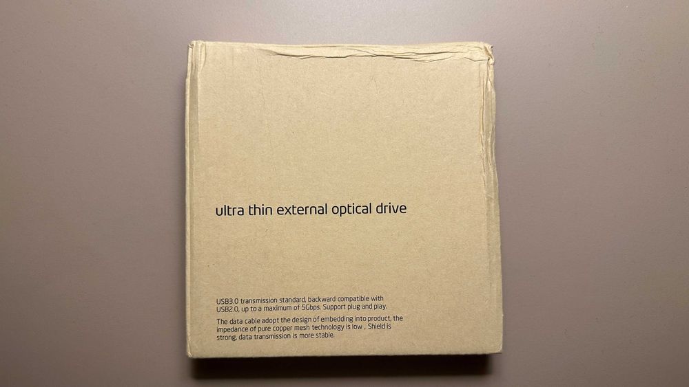 Unitate externă CD/DVD-RW, Slim