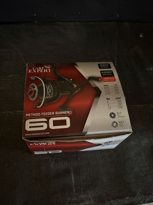 Mulineta Carp Expert Method Feeder Runner 60 – ca nouă