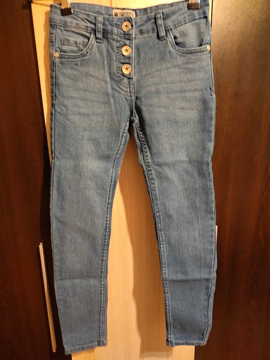 Дънки за момиче, размер 140 см