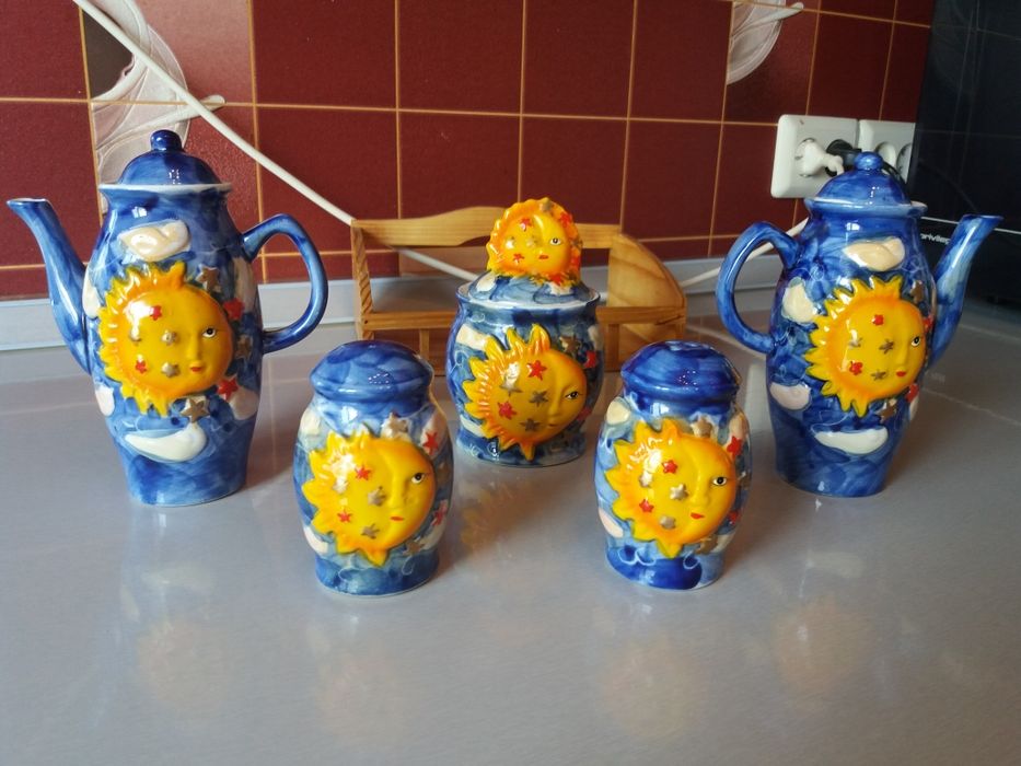 Набор для специй из керамики СССР