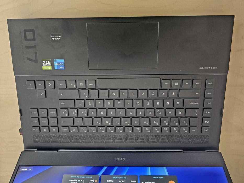 Laptop Gaming HP OMEN 17-ck1007nq — i7-12800HX / RTX 3080Ti 16GB / 32GB RAM — 7300 RON