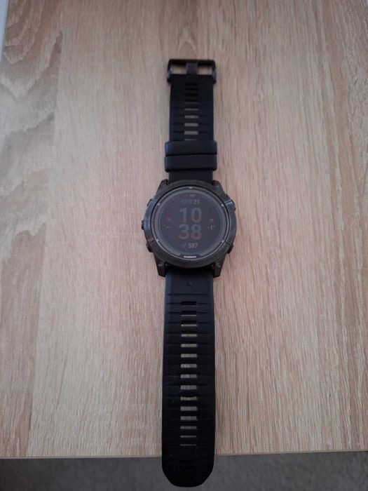 смарт часовник Garmin Fenix 7x Pro Sapphire Carbon  Titanium Solar