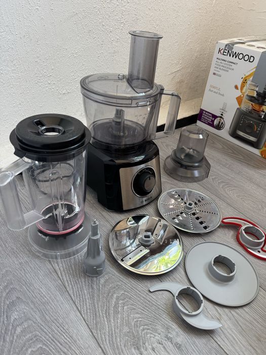 Мултифункционален Кухненски Робот Bosch MultiTalent 3 MCM3501M (800W, Блендер, Чопър)