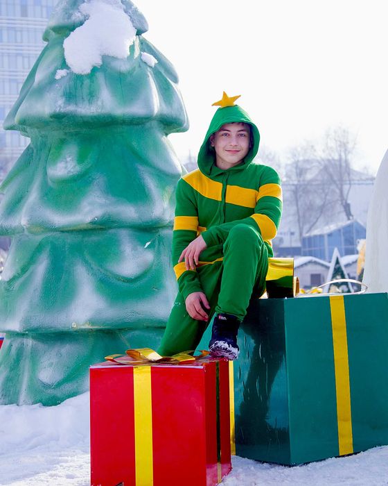 Кигуруми Елочка со звездой