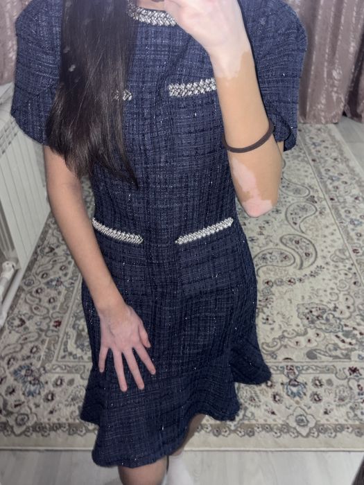 твидовое платье