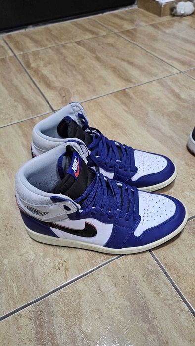 Nike SB x Air Jordan 1 Retro High OG „LA to Chicago / Court Purple” – Mărimea 41