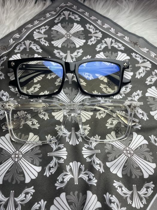 chrome hearts anti blue light glasses очила