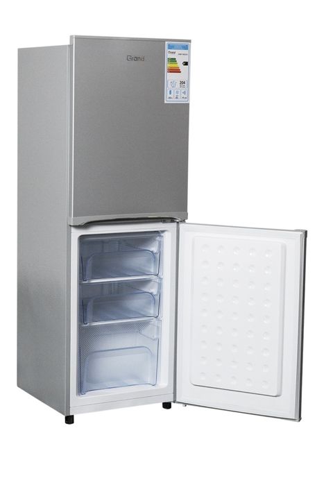 Холодильник GRAND GRBF-166SDFI серый