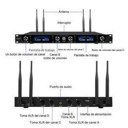 Jucărie G-MARK G440 profesional cu 4 canale UHF