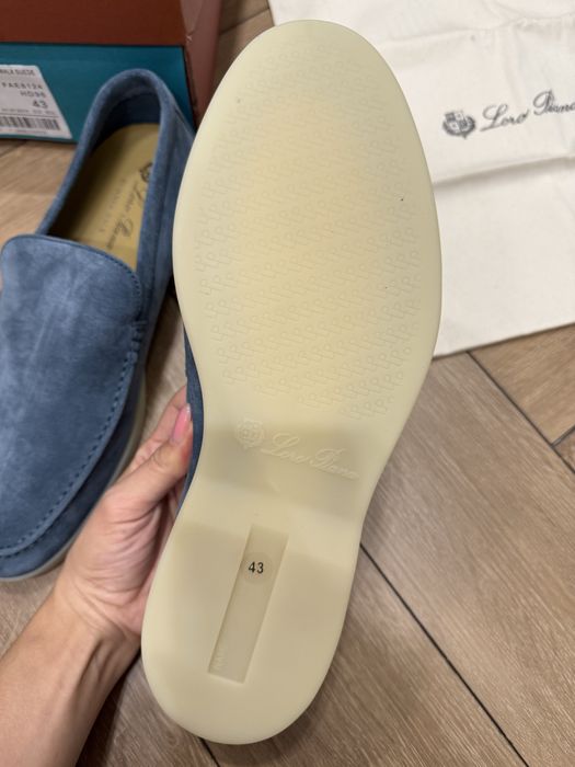 Лоферы Loro Piana 42,43 рр