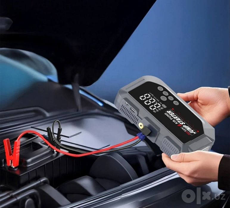 Jump starter, бустер, Повербанк, пусковое устройство, POWERBANK, pover