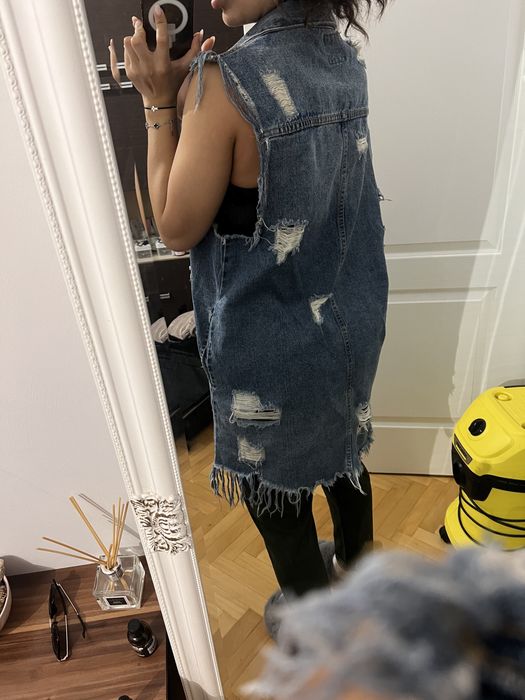 Vesta de blugi Vintage