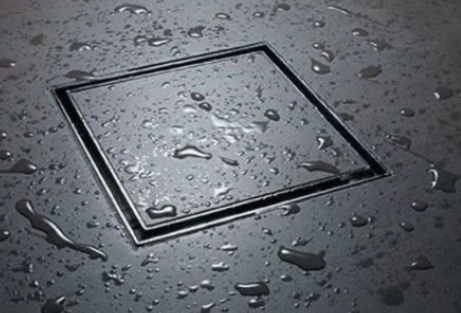 Рогов сифон с плочка за баня INOX STYLE