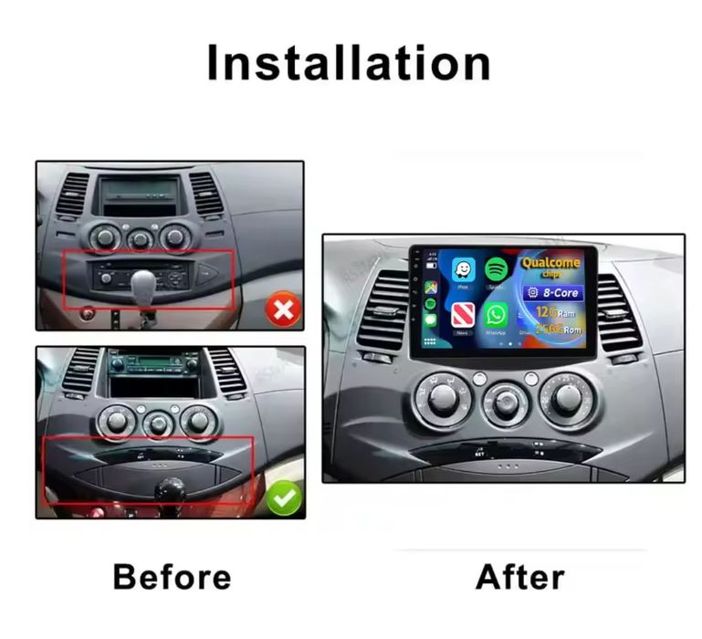 Мицубиши Грандис мултимедия Android 14