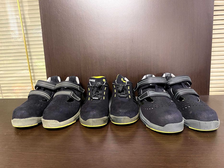 Немски работни олекотени обувки UVEX, предпазни обувки - модел 5