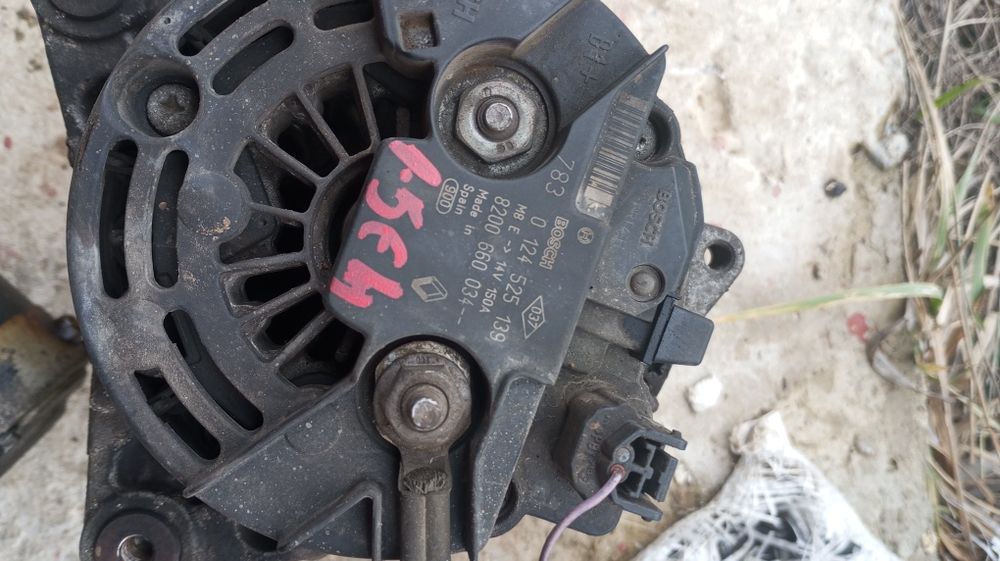 Alternator, electromotor Dacia Logan 1, MCV, Renault motor 1.5dci Euro 4