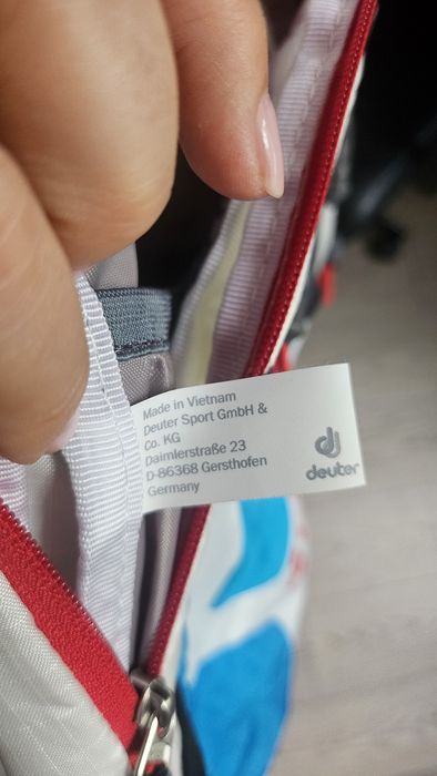 Rucsac ciclism CUBE Pure 11 White/Blue – foarte ușor, stare excelentă
